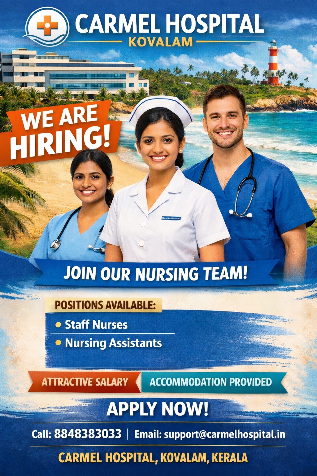 We Are Hiring - Join Our Nursing Team at Carmel Hospital